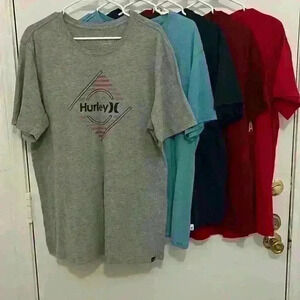 Mixed Bundle Hurley(3) & Aeropostale (2) T-shirts Size Large